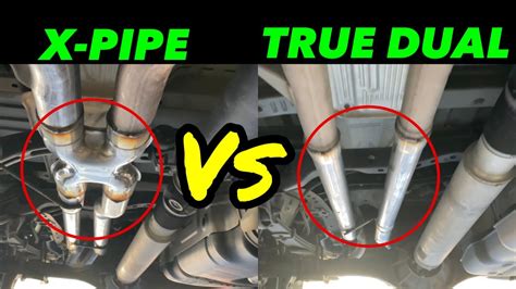(One cylinder bank, and then the other) After one side fires, it sends an exhaust pulse down one header and into the one side of the system and through the x-pipe, as the gasses pass through, it creates a. . H pipe vs true duals